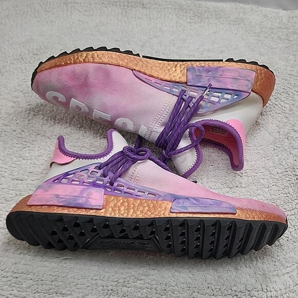 PHARRELL x ADIDAS HUMAN RACE NMD FESTIVAL PINK ROSEGOLD MENS 11.5 CUSTOMIZED - Picture 13 of 16